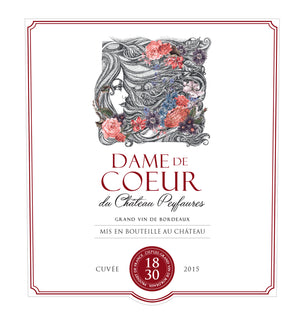 Dame de Coeur 2012 GRAND VIN DE BORDEAUX - MILLÉSIME 2012